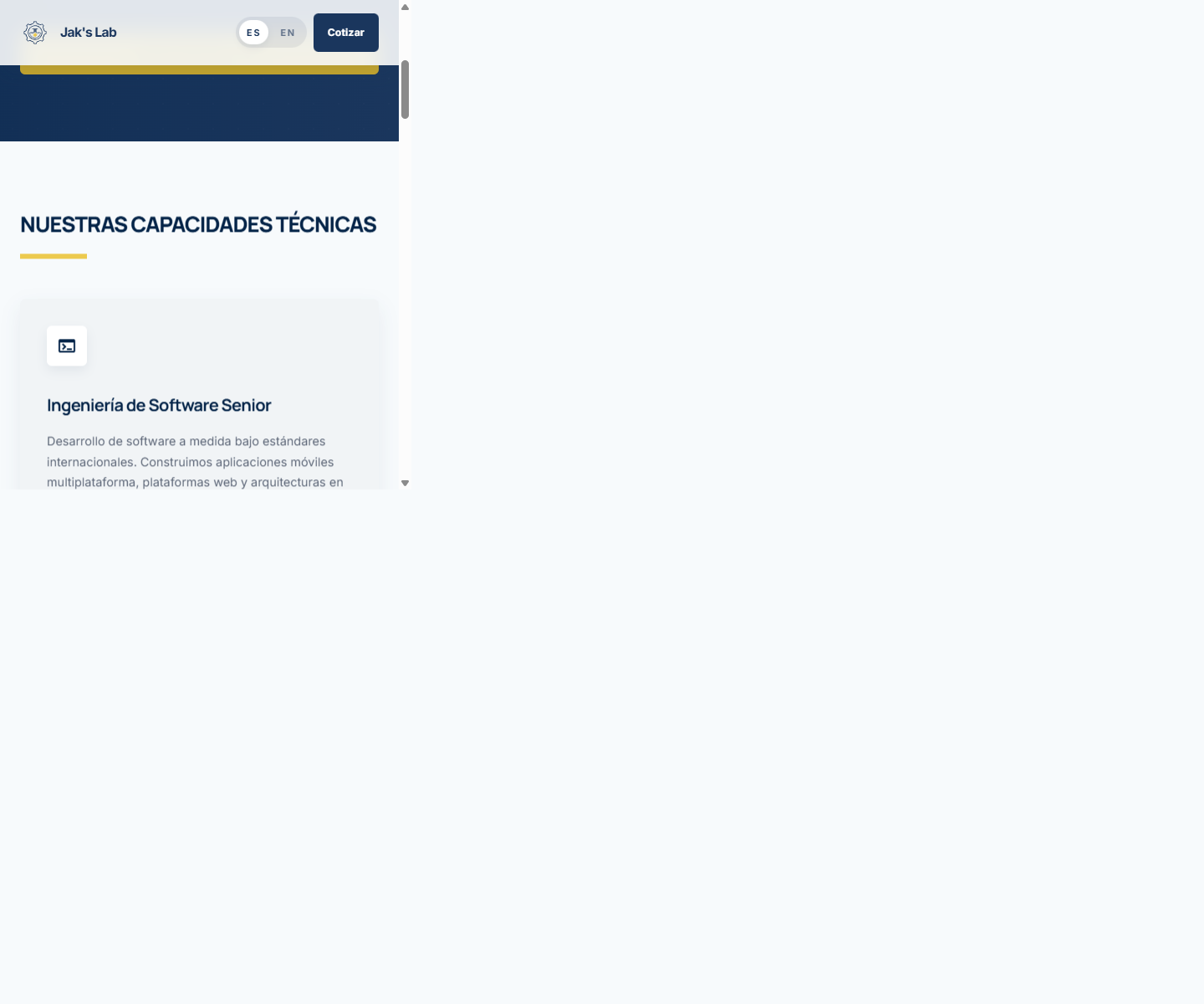 Jak's Lab Engineering Website